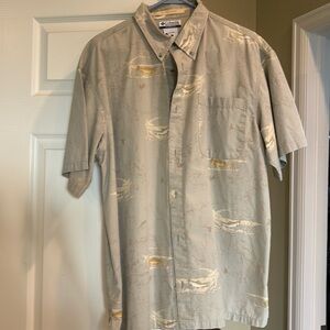 Columbia River Lodge Men’s short sleeve button up shirt